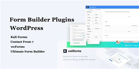 Fusion builder is a free wordpress page builder plugin that includes only the page builder's core functionality. 7 Best Form Builder Plugins For WordPress Website 2019 ...