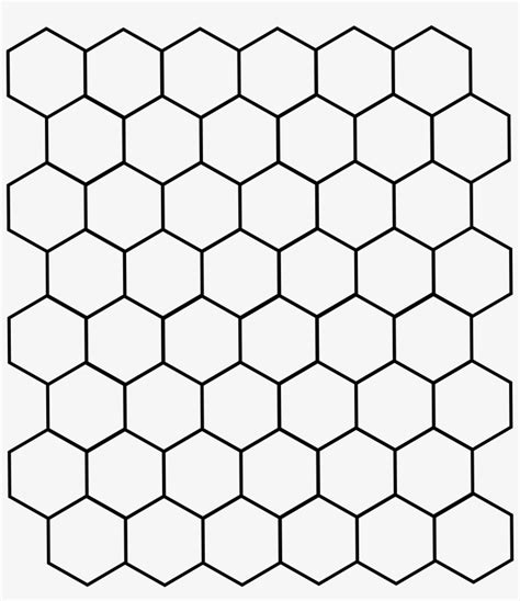 Hexagon Pattern Stencil
