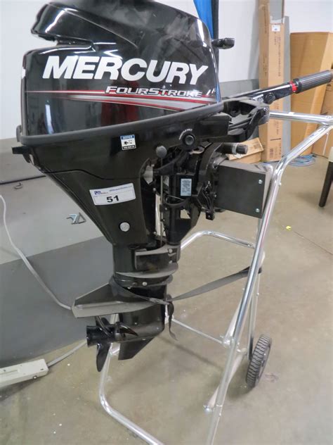 2015 Mercury 4 Stroke 99 Short Shaft Outboard Motor Model 1f1o2o1ek