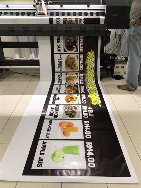 Contoh banner warung makan yang unik dan menarik. Contoh Banner Kedai Makanan - contoh desain spanduk