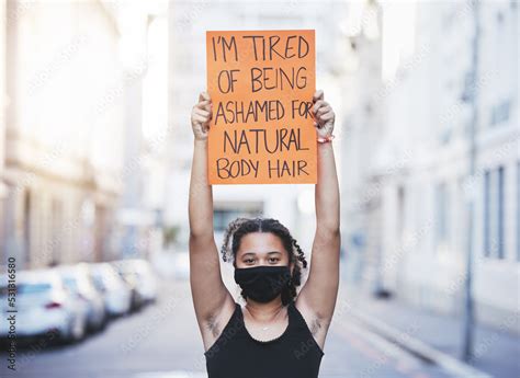 Foto De Women Human Rights Hair Removal Choice And Protest Rally And