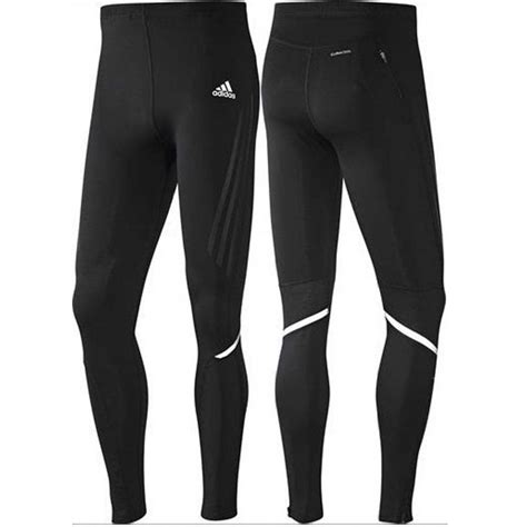 Adidas Sn Lo Compression Long Fitted Black O04577 Mens Running Tights