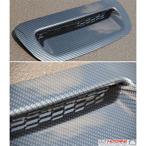 MINI Cooper Carbon Fiber Bonnet Scoop Cover - MINI Cooper Accessories + MINI Cooper Parts in ...