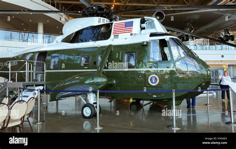 Marine One Presidential Helicopter At The Ronald Reagan Presidential