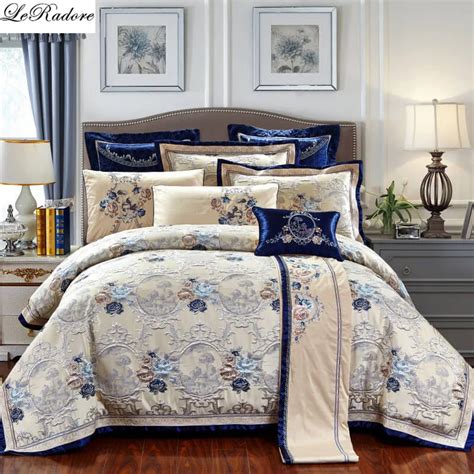 Buy Leradore Luxury Embroidery Bed Linen For Wedding