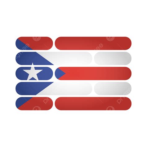 Transparencia De La Bandera De Puerto Rico PNG Puerto Rico Puerto Rico PNG Y Vector Para
