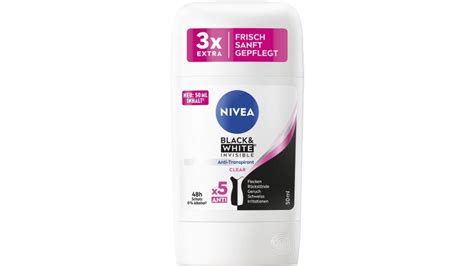 Nivea Deo Stick Black And White Invisible Clear Online Bestellen MÜller