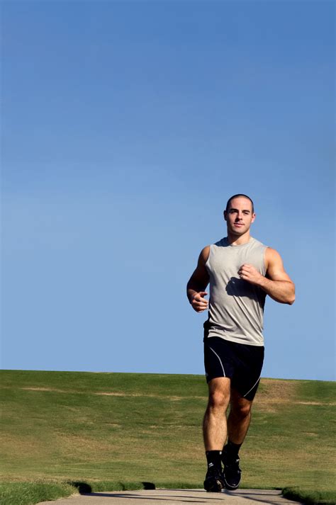 Free Picture Young Man Jogging