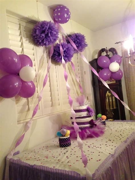 26 Luxury Baby Shower Centerpieces Diy Planning Baby Shower Purple