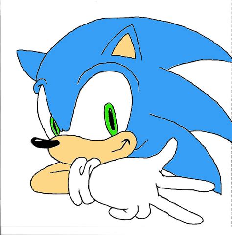 Sonic Paint Practice By Silverexorcist On Deviantart