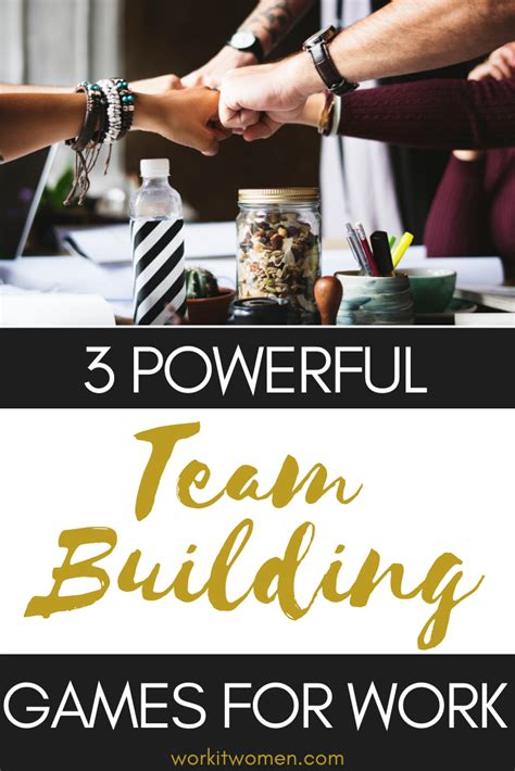 3 Powerful Team Building Games To Play At Work Work It Women Work