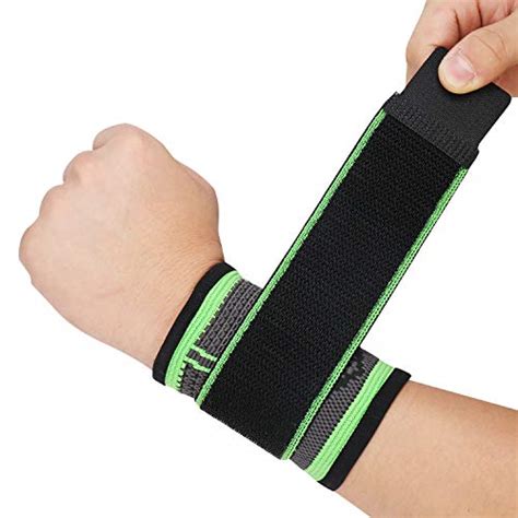 Wrist Braces With Adjustable Compression Strapwrist Band For Workout