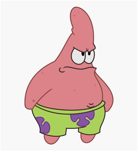 I Am Angry So I Made An Angry Patrick Angry Patrick Png Transparent