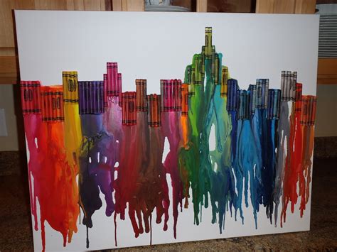 Melted Crayon Art Ideas Get More Anythink S