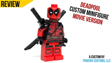 Lego Deadpool Movie Version Custom Minifigure Review Phoenix