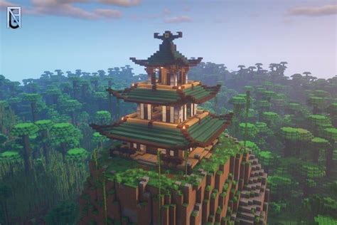 Since Reddit Enjoyed My Last Temple I Decided To Build A Japanese Pagoda Minecraft