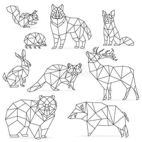 Geometric Animals Art