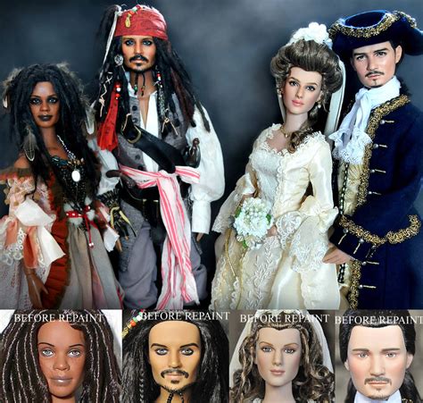 Pirates Of The Caribbean Dolls By Noeling On Deviantart