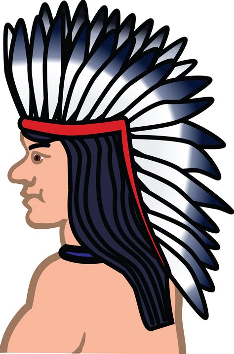 Free Clipart Of A native american indian png image
