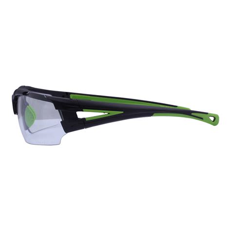 uci sidra lightweight sports style safety glasses with clear lens protexmart