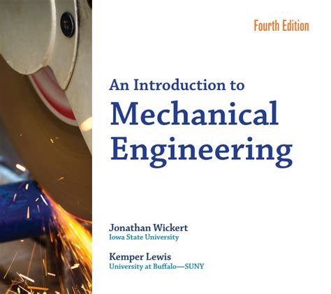 An Introduction To Mechanical Engineering By Jonathan Wickert And
