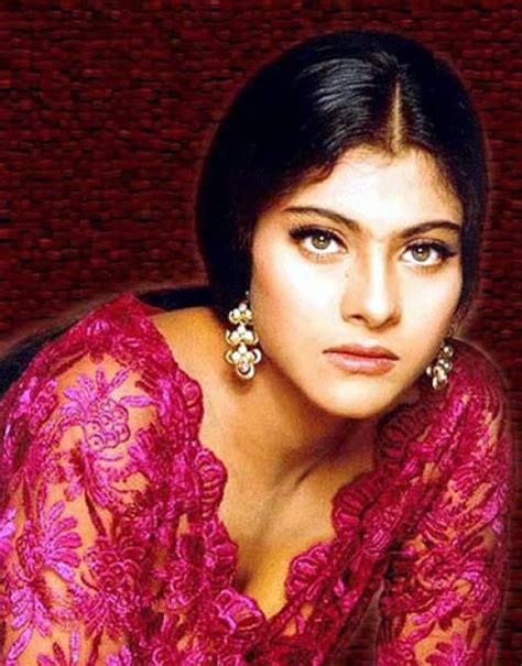123 Desi Hot India Indian Actress Kajol Wearing Colourful