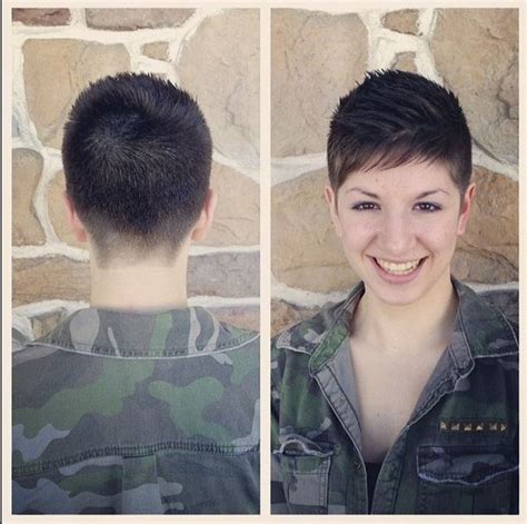 Highlights of the changes and guidelines include: military inspired shearing | Pixie cut | Pinterest ...