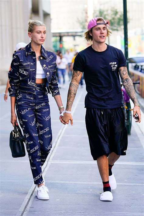 Justin Bieber And Hailey Baldwin Hold Hands When Exiting Nobu
