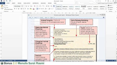 Check spelling or type a new query. kursus word 2013 menulis surat rasmi - YouTube