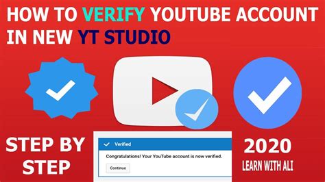 How To Verify Youtube Account In Youtube Studio In 2021 Verify
