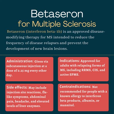 Betaseron Interferon Beta 1b In Ms Uses Side Effects And More