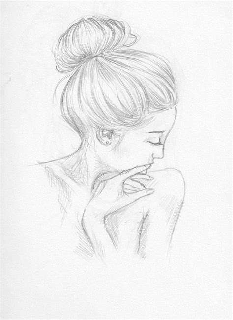 Girl Soft Pencil Portrait Chelsea Kuran Pencil Drawings Of Girls