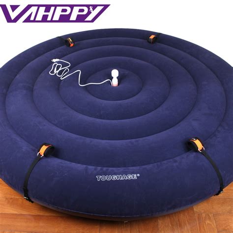 Toughage Circular Bed Luxury Inflatable Pillow Chair With Adult