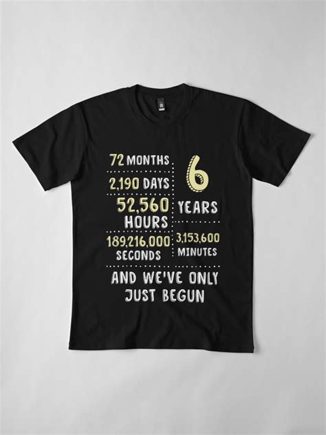 6th Wedding Anniversary Ts Mag For Husband And Wife T Shirt By