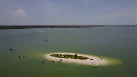 One Tree Island Sand Key Florida 4k Drone Video Must See Youtube
