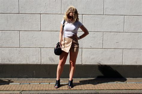 Outfit Of The Day Nude Skort Lilylike Blog