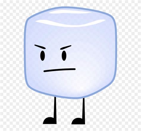 24 April 2 2013 Bfdi Ice Cube Pose Clipart 781205 Pinclipart