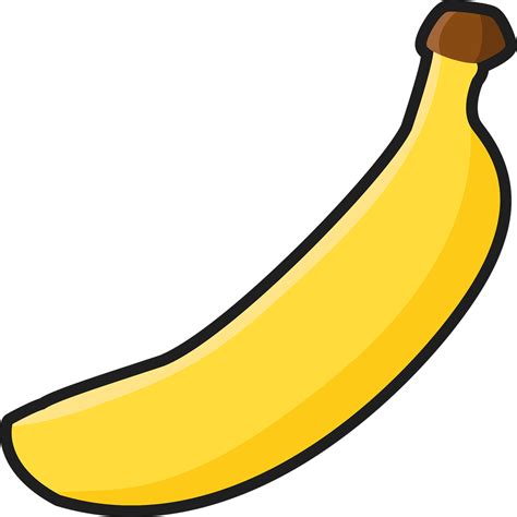 Banano Plana Frutas Gr Ficos Vectoriales Gratis En Pixabay