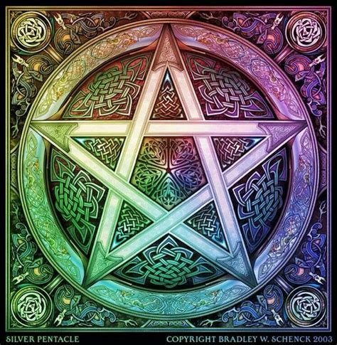 Pentical Wiccan Symbols Celtic Art Pagan Symbols
