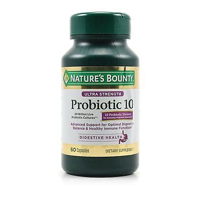 Nature's bounty® probiotic acidophilus contains over 100 million active lactobacillus acidophilus (including the naturally occurring metabolic product produced by lactobacilli) at the time of. Nature's Bounty Ultra Strength Advanced Probiotic 10 Review
