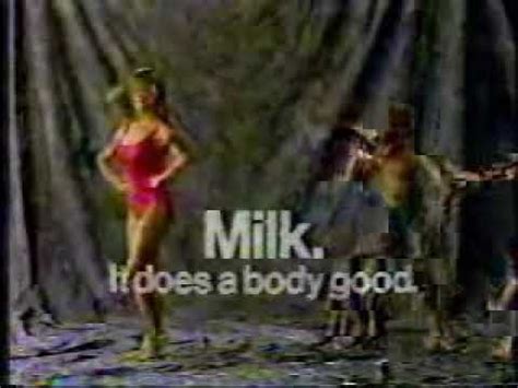Milk It Does A Body Good Commercial YouTube