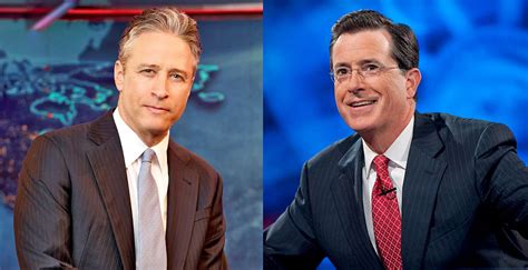 stephen colbert on jon stewart s daily show legacy the first time they met interview