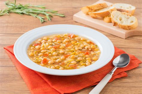 Rosemary Chickpea Soup Half Cup Habit