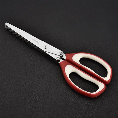 These hair cutting scissors are an absolute dream for anybody learning to cut hair at home and wanting another contender among the best professional hair shears is shearguru's scissors or, in. Stainless steel vegetable five-layer scissors - Scissor ...
