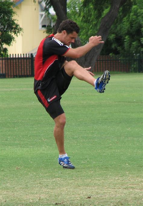 Dan Carter In Training At Wesley College Crusaders And All Flickr