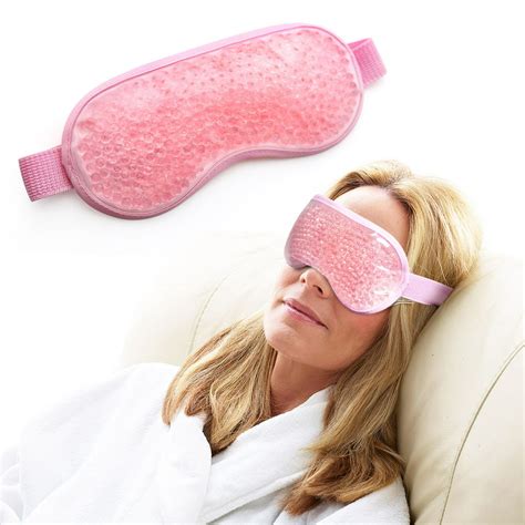 Gel Eye Mask Hot Cold Therapy For Puffy Eyes Dark Circles Migraines