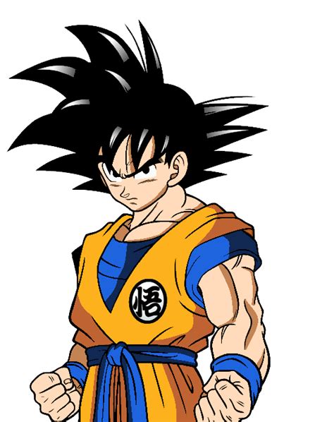 Goku Pose 2 Dbo Full Color Pallete By Kareemmohammad On Deviantart