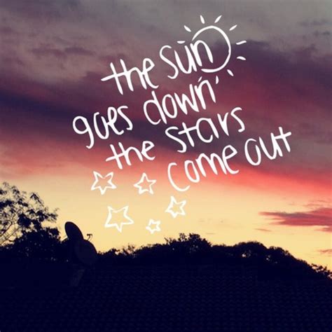 Glad you came (originally performed by the wanted) karaoke version. The sun goes down the stars come out | Outing quotes, Down ...