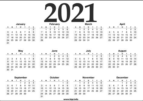 Sure, digital calendars are convenient — we can take them everyw. 2021 Calendar Printable Free - Free Download - Hipi.info ...