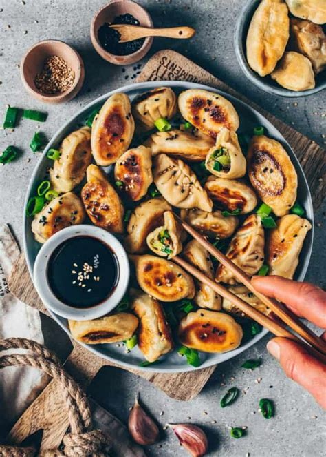 Vegane Dumplings Gyoza Mit Gemüsefüllung Bianca Zapatka Rezepte